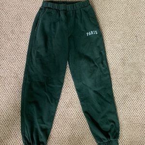 Brandy Melville Rosa Sweatpants